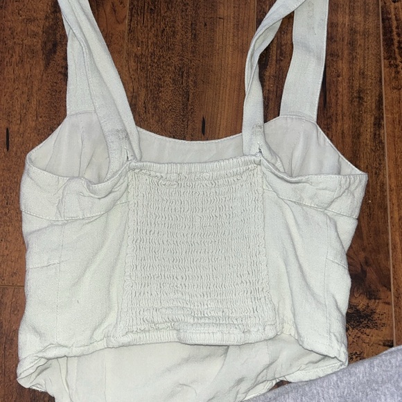 Light green adjustable crop top - Picture 2 of 4